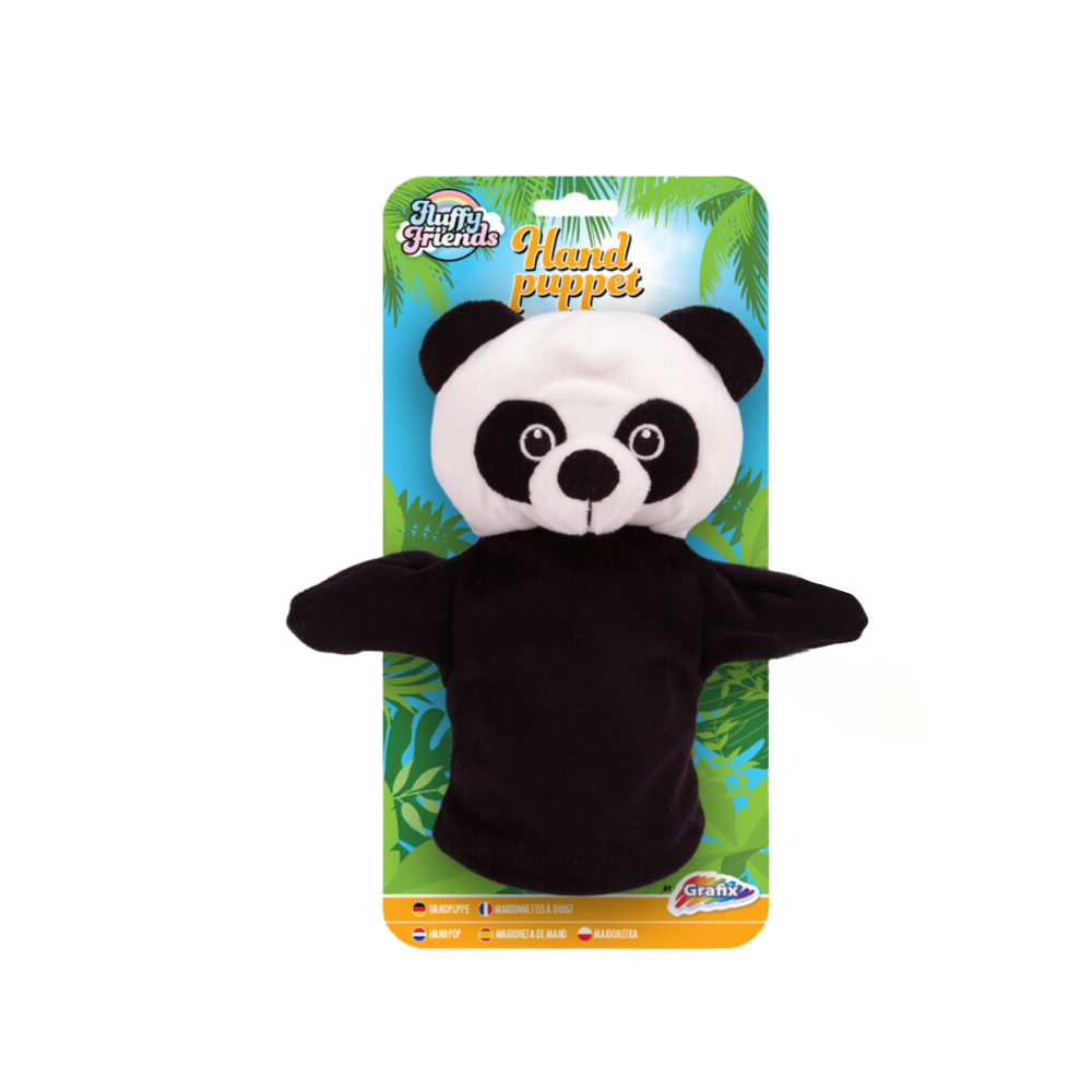 Papusa de mana - Ursulet panda